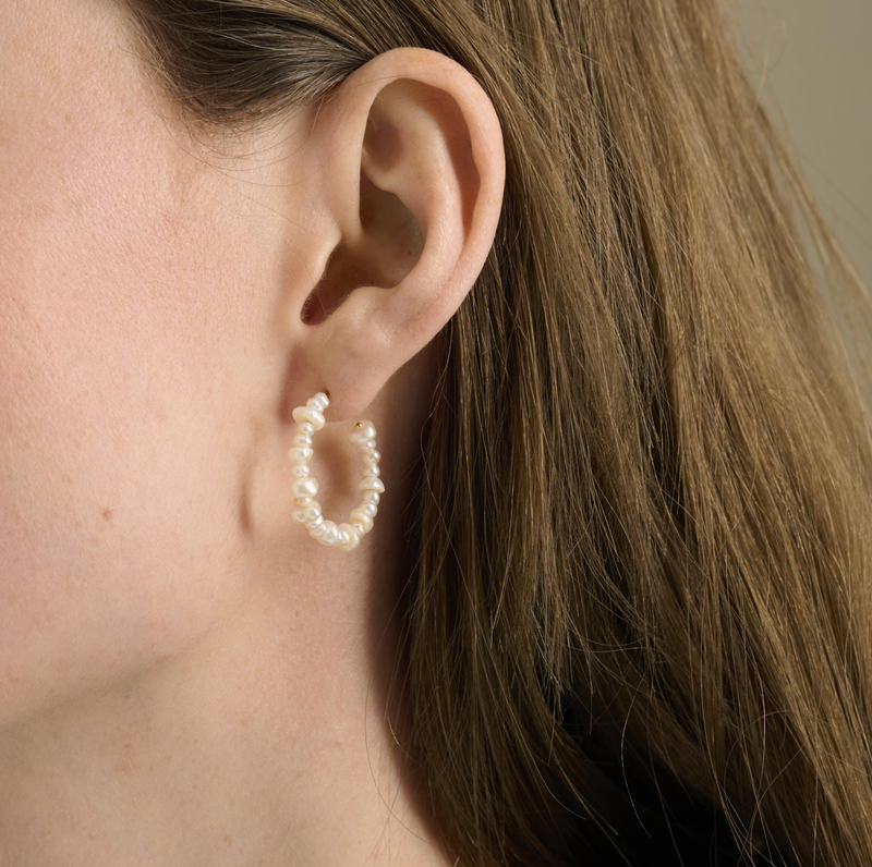 PERNILLE CORYDON LIBERTY HOOP EARRINGS