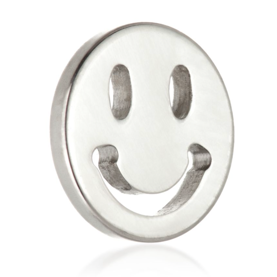 WBJ - Smile Emoji - Titanium