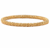 DAINTY LONDON CHUNKY GRAIN BANGLE