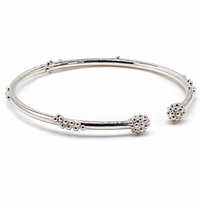 DAINTY LONDON OPEN BARNACLE BANGLE