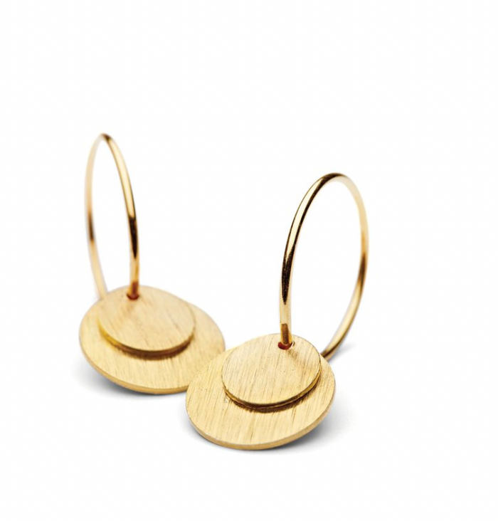 PERNILLE CORYDON SMALL COIN EARRINGS