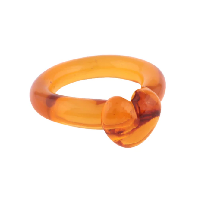 SANDRALEXANDRA AMBER LOVE RING