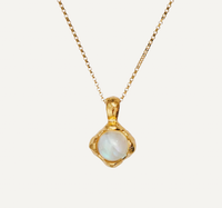 ALIGHIERI THE LUNAR FRAGMENT MOONSTONE NECKLACE