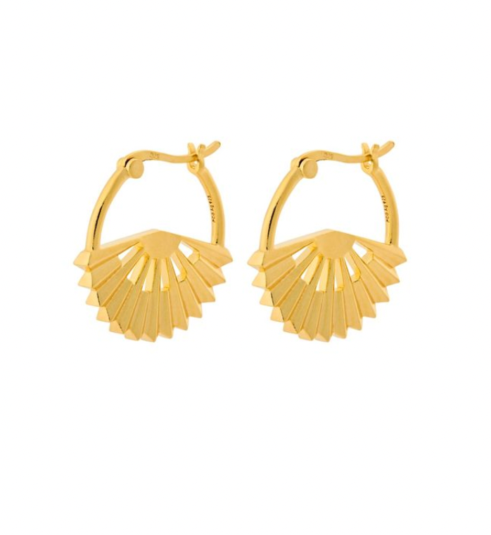 PERNILLE CORYDON SPHERE LARGE HOOP EARRINGS