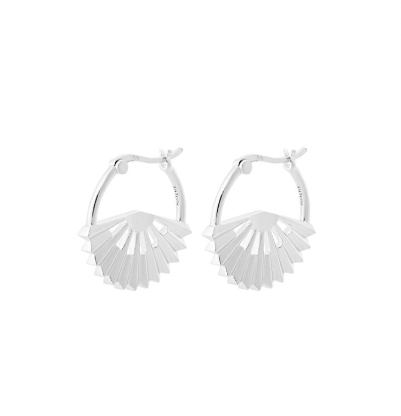 PERNILLE CORYDON SPHERE LARGE HOOP EARRINGS