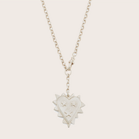 HARRY ROCKS JAGGED HEART NECKLACEn