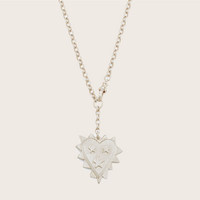 HARRY ROCKS JAGGED HEART NECKLACE