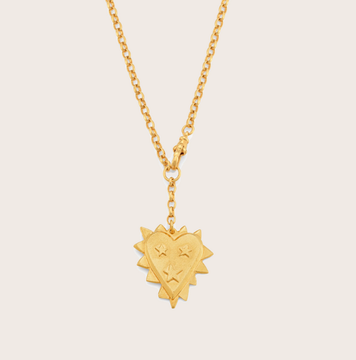 HARRY ROCKS JAGGED HEART NECKLACEn