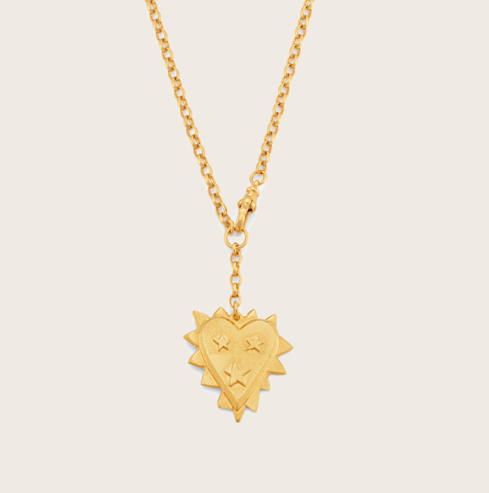 HARRY ROCKS JAGGED HEART NECKLACEn