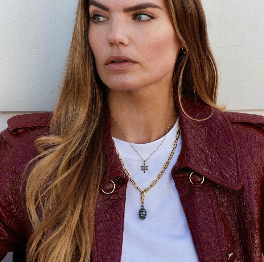 Kirstie le hot sale marque star necklace