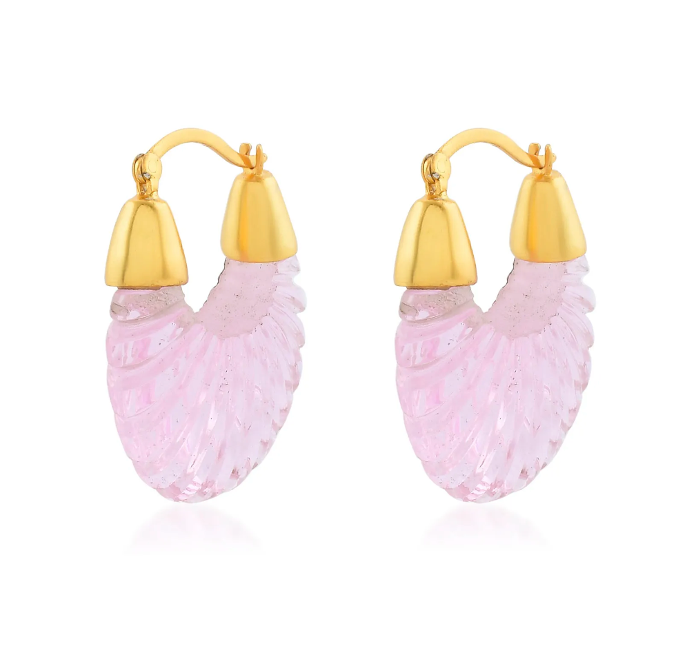 SHYLA LONDON ETTIENNE RIDGED EARRINGS