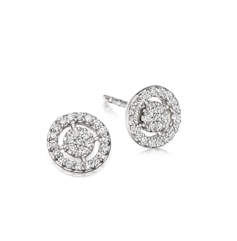 ASTLEY CLARKE ICON AURA STUD EARRINGS