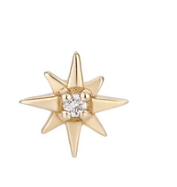 MÉTIER DIAMOND STAR STUD EARRING