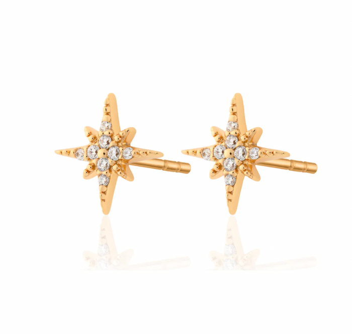 SCREAM PRETTY STARBURST STUD EARRINGS