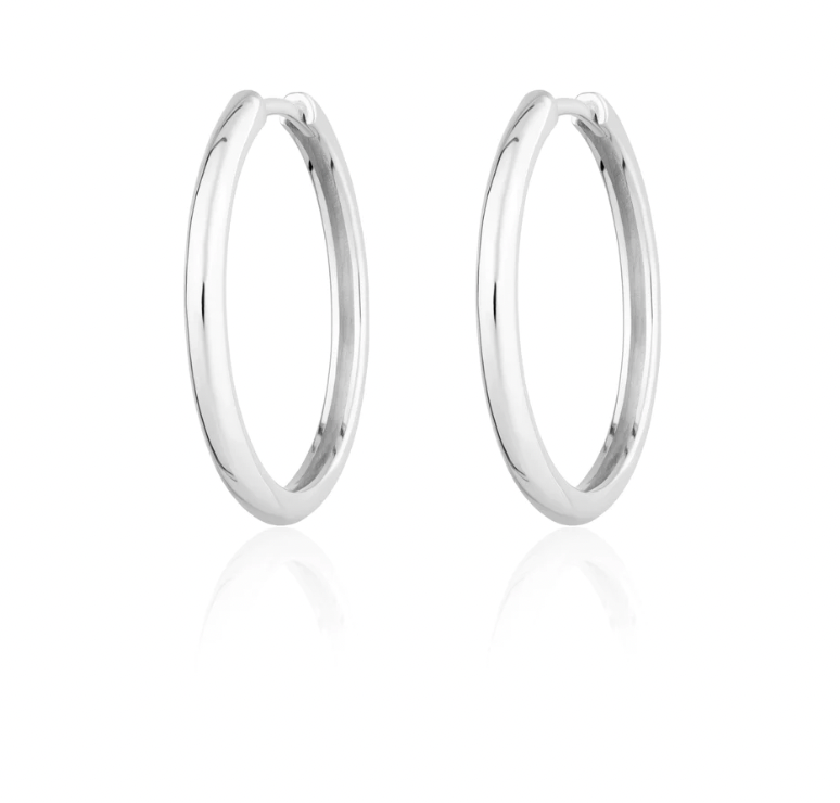 SCREAM PRETTY PERFECT HOOP EARRINGS