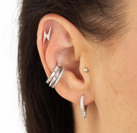 SCREAM PRETTY LIGHTNING BOLT STUD EARRINGS