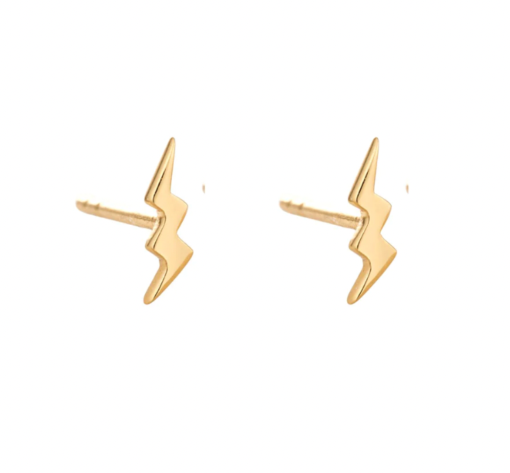 SCREAM PRETTY LIGHTNING STUD EARRINGS