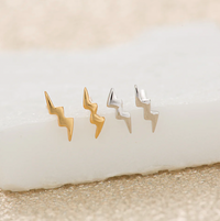 SCREAM PRETTY LIGHTNING STUD EARRINGS
