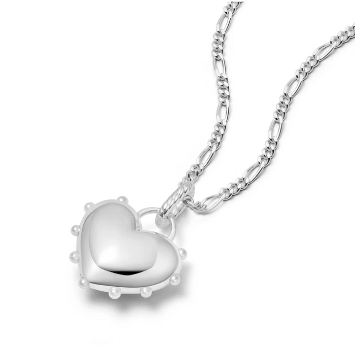 DAISY LONDON SHRIMPS CHUBBY HEART NECKLACE