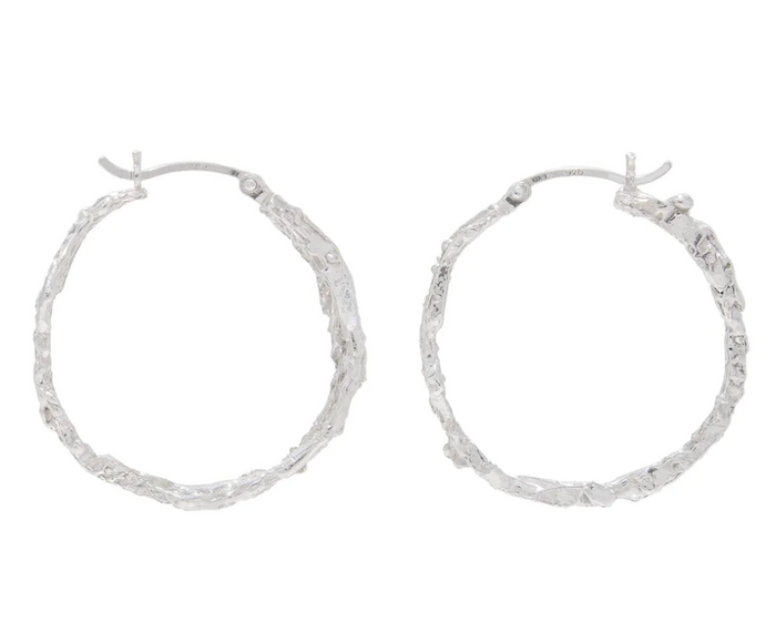 LOVENESS LEE REBUTIA ARGENTI MEDIUM EARRINGS