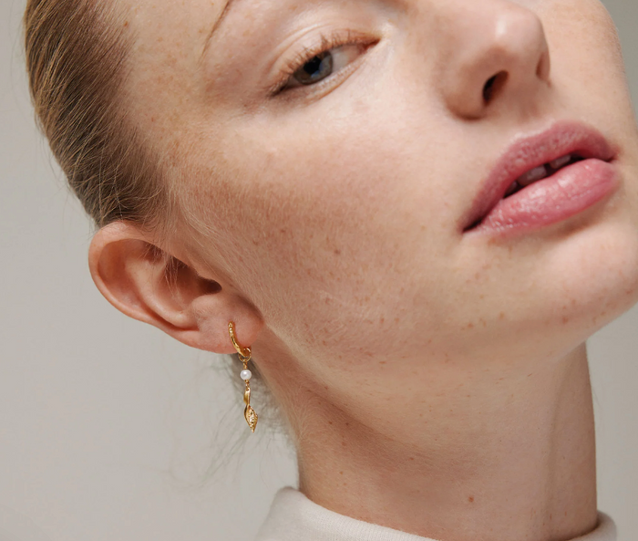 ENAMEL COPENHAGEN MAY HOOP EARRINGS