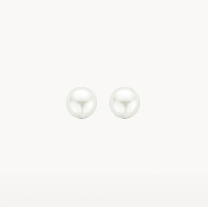 BLUSH 14K YELLOW GOLD 7MM PEARL STUD EARRINGS