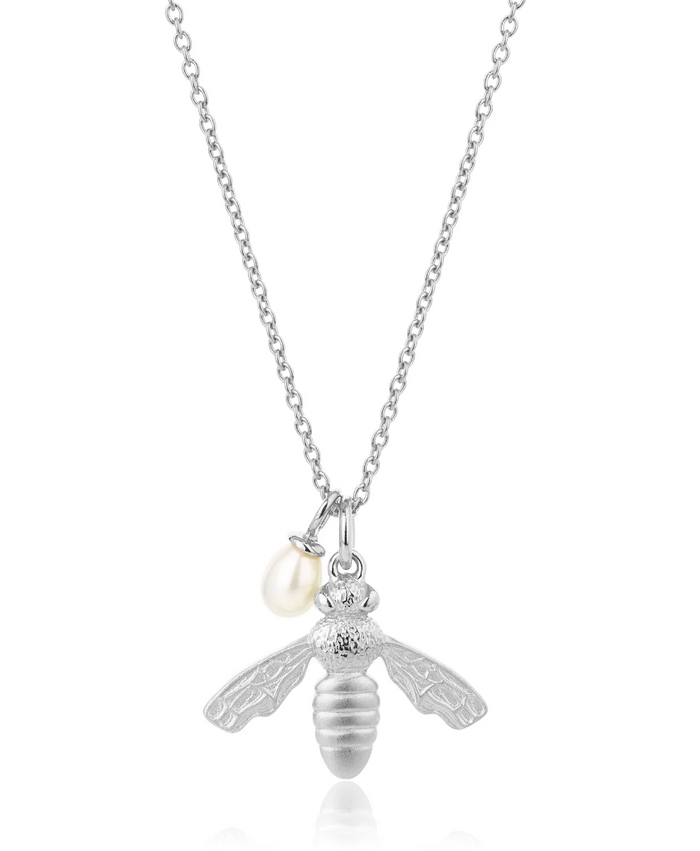 CLAUDIA BRADBY FLYING BEE PENDANT NECKLACE