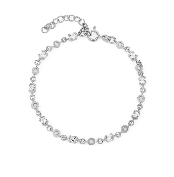 V BY LAURA VANN LYLA FINE BEZEL BRACELET