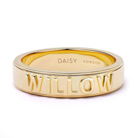 DAISY LONDON PERSONALISED SPINNING RING - MADE TO ORDER