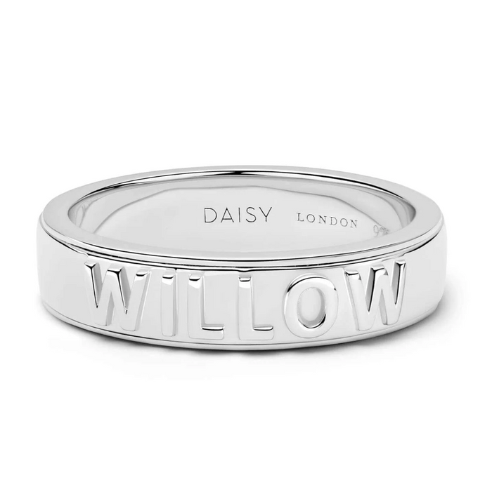 DAISY LONDON PERSONALISED SPINNING RING - MADE TO ORDER