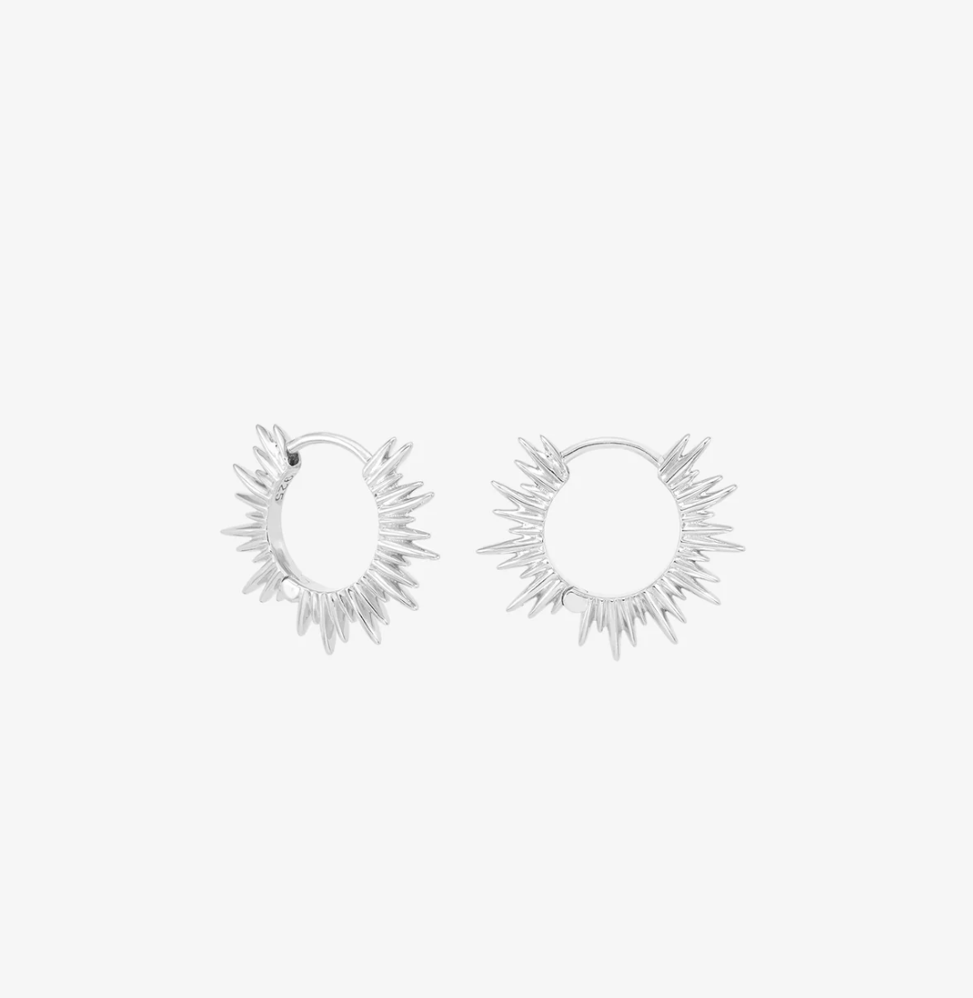 RACHEL JACKSON MINI HUGGIE HOOP EARRINGS