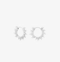 RACHEL JACKSON ELECTRIC GODDESS MINI HUGGIE HOOP EARRINGS
