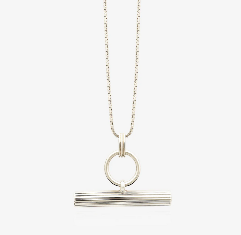 RACHEL JACKSON PERSONALISED T-BAR NECKLACE