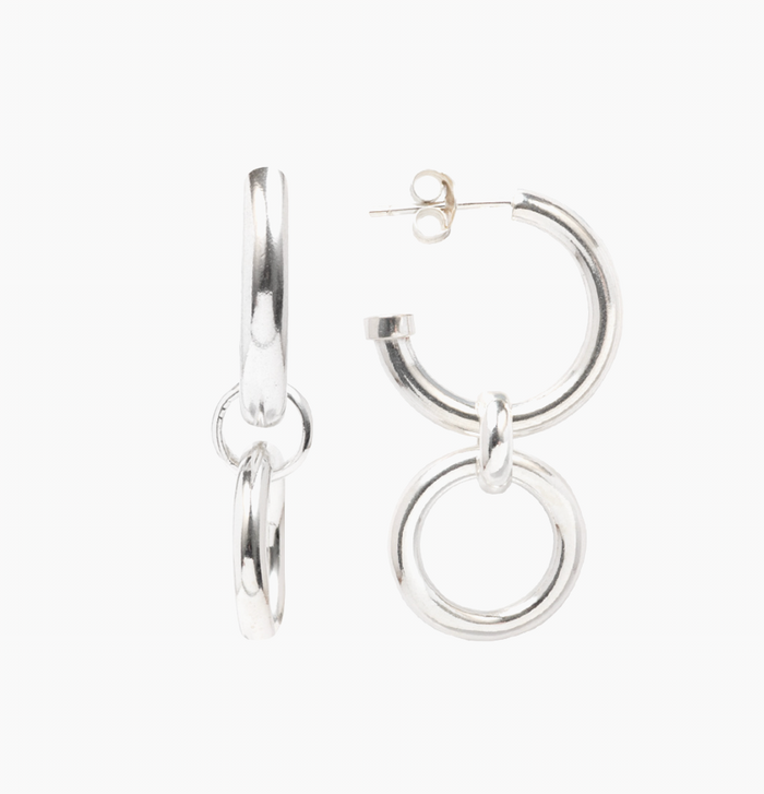 TILLY SVEAAS SMALL ETERNITY HOOP EARRINGS