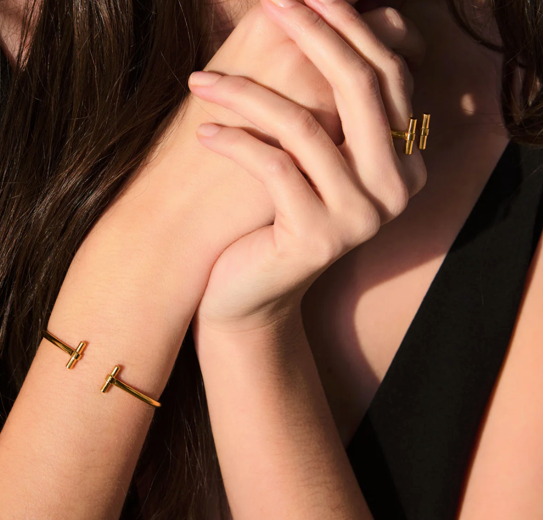 RACHEL JACKSON ADJUSTABLE T-BAR BANGLE