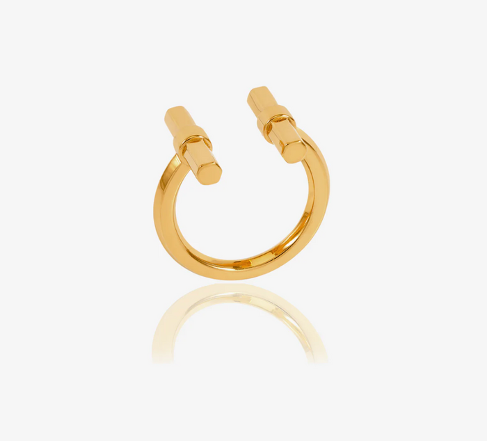 RACHEL JACKSON ADJUSTABLE T-BAR RING