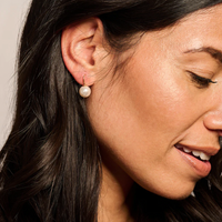 BLUSH 14K YELLOW GOLD & PEARL DROP EARRINGS