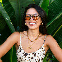 TALIS CHAINS TIGERS EYE PENDANT NECKLACE