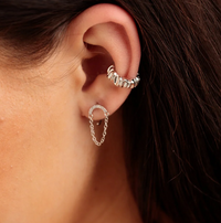 SCREAM PRETTY SCRUNCHIE EAR CUFF