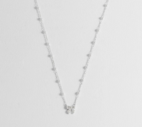 ESTELLA BARTLETT PEARL AND BOW NECKLACE