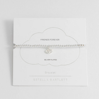 ESTELLA BARTLETT DOUBLE HEART SIENNA BRACELET