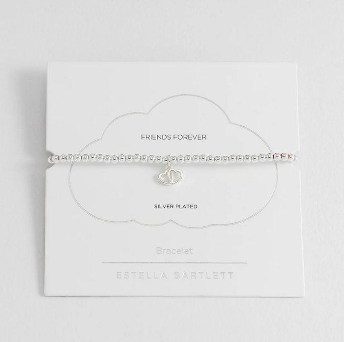 ESTELLA BARTLETT DOUBLE HEART SIENNA BRACELET