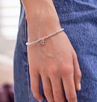 ESTELLA BARTLETT DOUBLE HEART SIENNA BRACELET