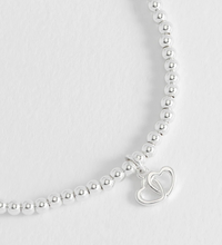 ESTELLA BARTLETT DOUBLE HEART SIENNA BRACELET