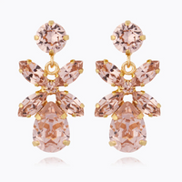 CAROLINE SVEDBOM MINI DIONE VINTAGE ROSE EARRINGS