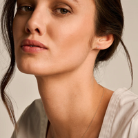 BLUSH 14K YELLOW GOLD OPEN STAR STUD EARRINGS