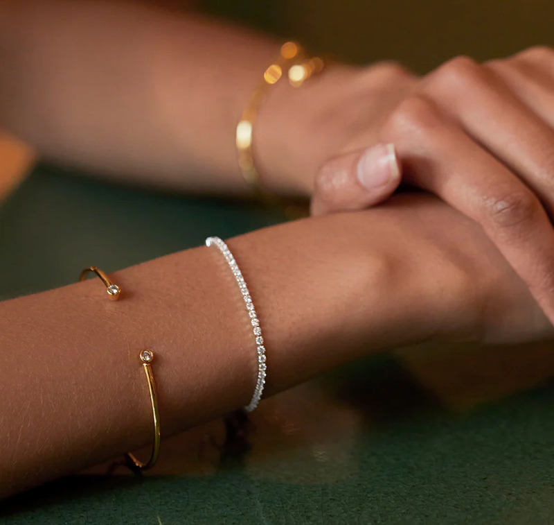 ESTELLA BARTLETT FINE TENNIS BRACELET
