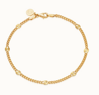 DAISY LONDON X ESTÉE LALONDE SUNBURST CHAIN BRACELET