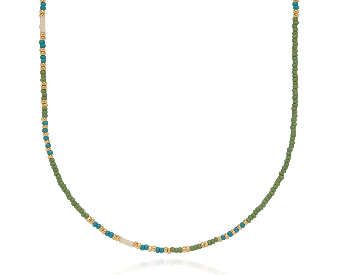 ANNA BECK SIMBA BEADED NECKLACE