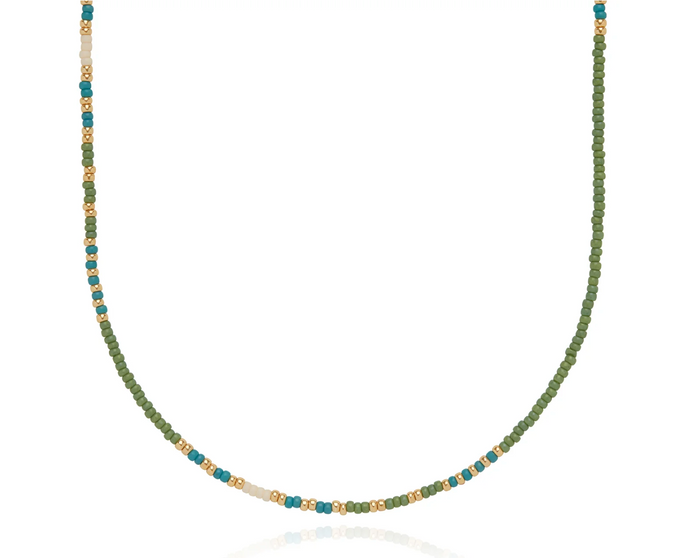 ANNA BECK SIMBA BEADED NECKLACE